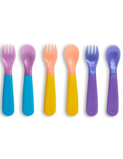 Munchkin Colour Change Forks & Spoons 6τμχ