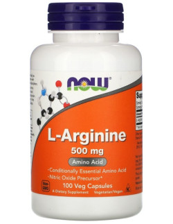 NOW L-Arginine 500mg 100...