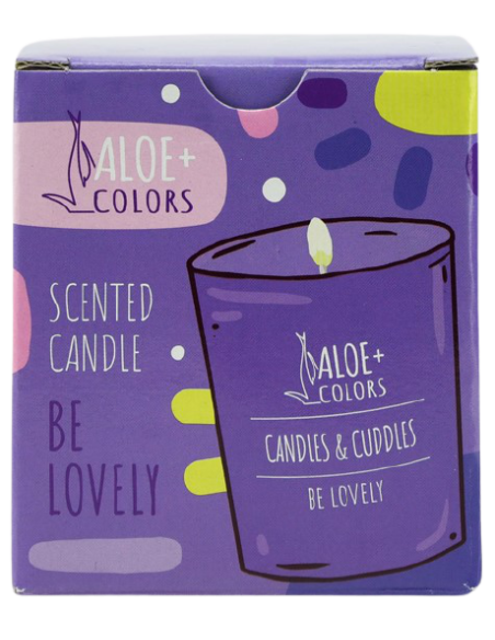 Aloe+ Colors Scented Soy Candle Be Lovely 1piece