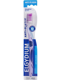 Elgydium Antiplaque Toothbrush Souple Soft Purple 1piece