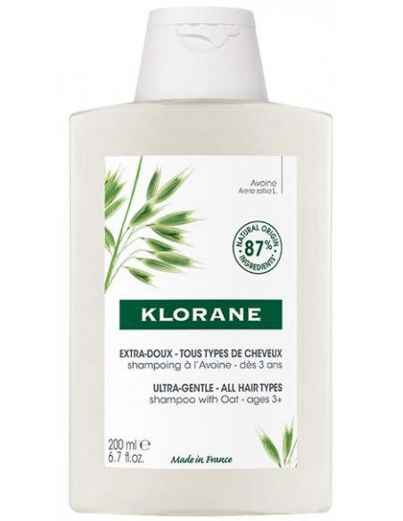 Klorane Shampoo with Oat Milk (Avoine - Βρώμη) 200ml