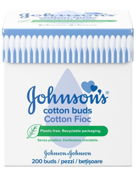 Johnson & Johnson Baby Cotton Buds 200pcs