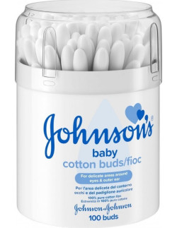 Johnson & Johnson Baby Cotton Buds 100pcs