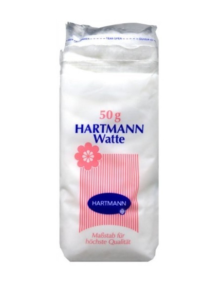 Hartmann Watte Φαρμακευτικό Βαμβάκι 50gr