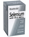 Health Aid Selenium 100mg & Vitamin E 400iu 30 caps