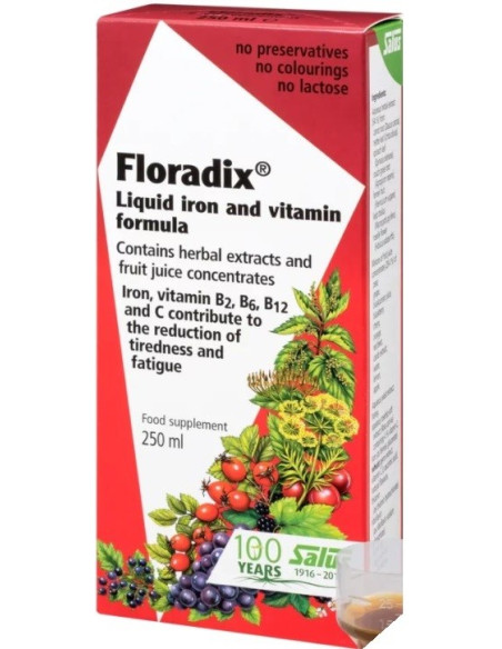 Salus Floradix Liquid Iron Formula 250ml