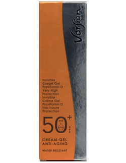 Version Sun Care Invisible Anti-Aging Face Cream Gel SPF50+ 50ml