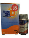 Quest Vitamin D2500iu 120 Tabs & ΔΩΡΟ Vitamin C 1000mg 60 Tabs