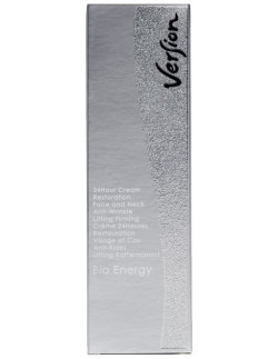 Version Bio-Energy 24Hour Cream Restoration Face and Neck Anti-Wrinkle Lifting Firming 50ml