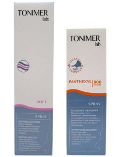 Tonimer Lab Soft Spray Isotonic Solution 125ml & Tonimer Panthexyl Spray 30ml