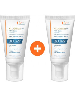 Ducray Melascreen  Cream for Normal Skin SPF50+ 2x40ml