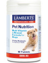Lamberts Pet Nutrition Multi Vitamin & Mineral Formula For Dogs Συμπληρωματική Ζωοτροφή για Σκύλους 90Tabs