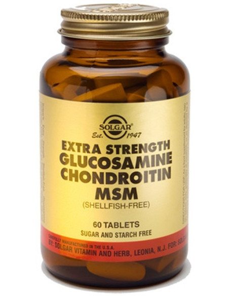 Solgar Glucosamine-Chondroitin-MSM Tabs 60s