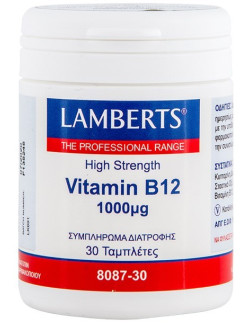 Lamberts Vitamin B12 1000mg 30 Tabs