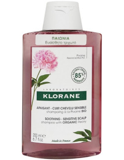 Klorane Soothing & Anti-Irritating Shampoo with Peony 200ml