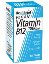 Health Aid Vitamin B12 1000mg, 100 Tabs