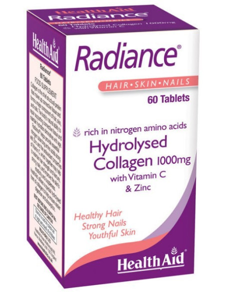 Health Aid Radiance Hydrolysed Collagen 1000mg 60 Tabs