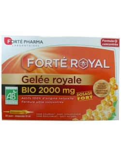 Forte Pharma Gelee Royale Bio 2000mg 20amps x 10ml