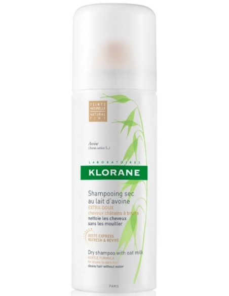 Klorane Ultra-Gentle Dry Shampoo with Oat Milk 50ml