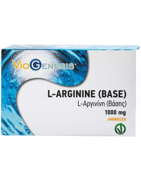 Viogenesis L-Arginine (Base) 1000mg 60 Tabs