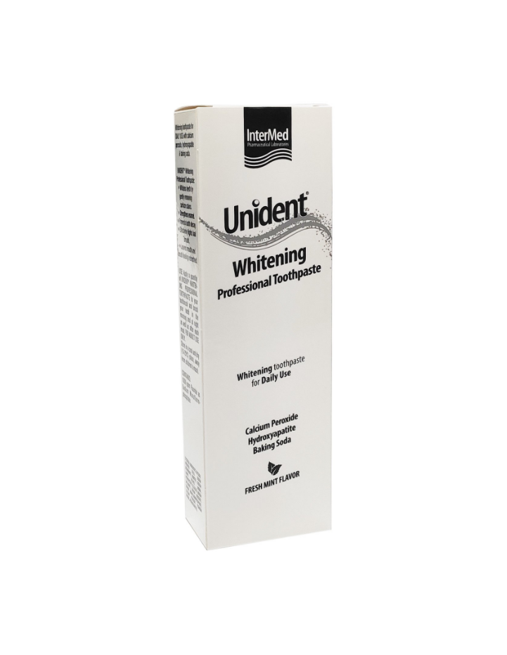 unident whitening professional toothpaste