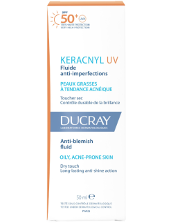 Ducray Keracnyl Anti-Blemish Face Fluid Spf50+ 50ml