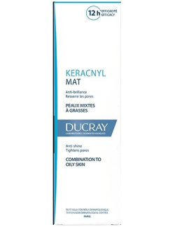 Ducray Keracnyl Gel Mat Εξισορρόπηση Γυαλάδας 30ml