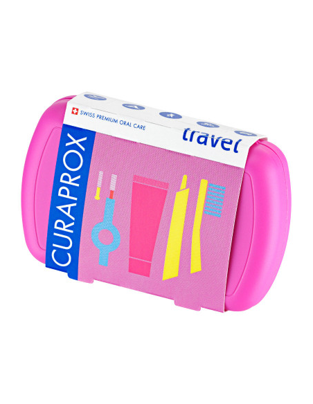 Curaprox Be You Travel Set Pink