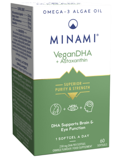 Minami Vegan DHA 60 Softgels