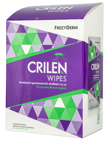 Frezyderm Crilen Protective Wipes 20 μαντηλάκια