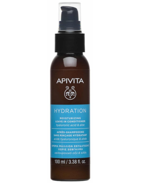 Apivita Hydration Moisturizing Leave In Conditioner 100ml