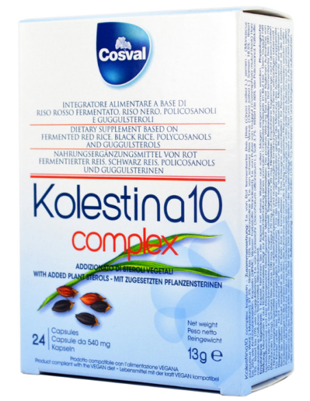 Cosval Kolestina 10 Complex 24 Caps