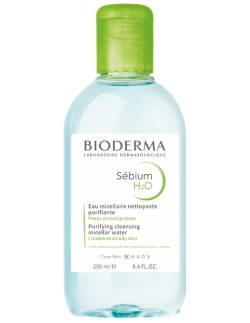 Bioderma Sebium H2O, Combination-Oily Skin, 250ml