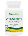 Natures Plus Vitamin D3 2500 IU 90 softgels