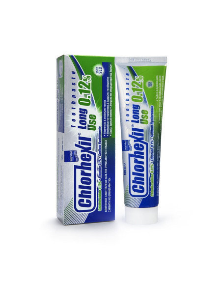 Intermed Οδοντοπαστα Chlorhexil 0.12% Toothpaste Long Use 100ml