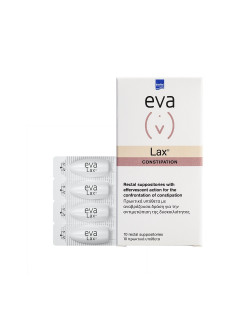 EVA Intima Lax Υπόθετα για τη Δυσκοιλιότητα 10 ovules