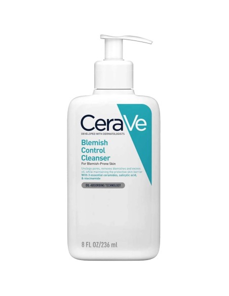 CeraVe Blemish Control Cleanser Gel Moussant Anti-Imperfections 236ml