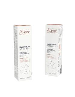 Avene Hyaluron Activ B3 Triple Action Eye Cream Κρέμα Ματιών με Υαλουρονικό Οξύ 15ml