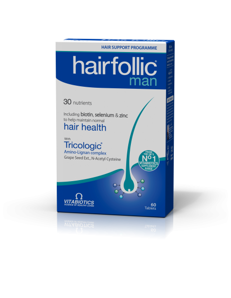 Vitabiotics Hairfollic Man 60 Tabs