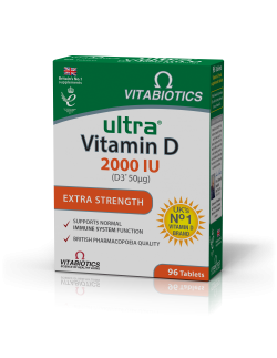 Vitabiotics Ultra Vitamin D3 2000iu 96 Tabs