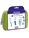 ELGYDIUM Travel Kit Sensitive Οδοντόβουρτσα pocket 1pc. Οδοντόκρεμα Antiplaque 50ml. Στοματικό διάλυμα Sensitive 15ml.