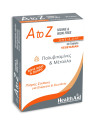 Health Aid A to Z Iodine & Iron Free 30 veg tabs