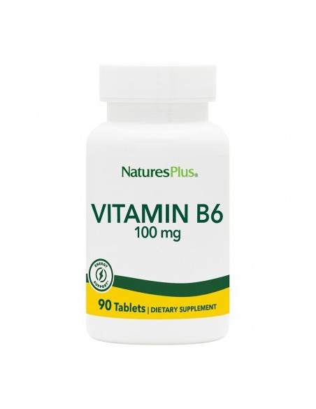 Natures Plus B-6 100mg, 90 tabs