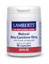 Lamberts Natural Beta Carotene 15mg 90 Caps
