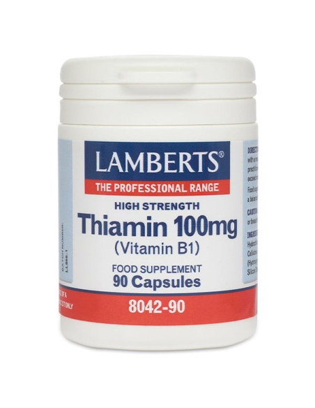 Lamberts Thiamin 100mg 90 Caps