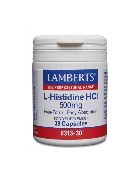 Lamberts L-Histidine 500mg 30 caps