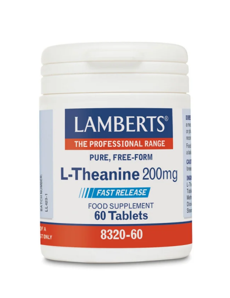 Lamberts L-Theanine 200mg 60 Tabs