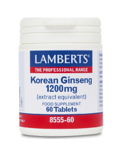 Lamberts Korean Ginseng 1200mg 60 Tabs
