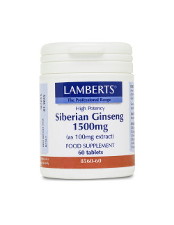 Lamberts Siberian Ginseng 1500mg 60 Tabs