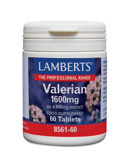 Lamberts Valerian 1600mg 60 Tabs